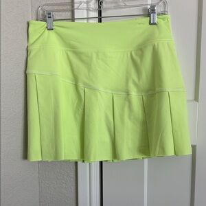 Athleta Light Green Skater Skirt
